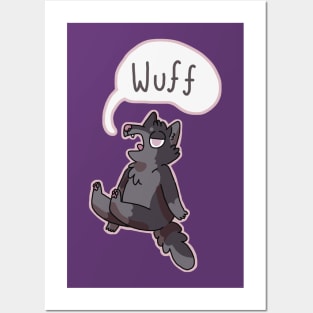 Wuff Wolf Posters and Art